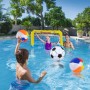 4 piezas bola de agua inflable 16cm, 30cm, 35cm, 36cm inflable pelotas de playa pelotas de playa piscina juguetes pelotas de