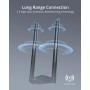 BrosTrend 1800Mbps Antena WiFi USB para PC, Adaptador USB WiFi 6 Largo Alcance Doble Banda 5GHz(1201Mbps) y 2.4GHz(574Mbps)