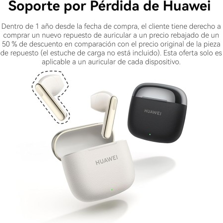 HUAWEI FreeBuds SE 3 Auriculares Inalámbricos, 42 Horas de Duración de la Batería, Ligeros y Compactos, Carga Rápida de 10