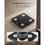 Báscula Grasa Corporal Bluetooth RENPHO con 13 Funciones, Báscula de Baño Digital con App, Báscula Inteligente y Monitor de