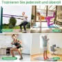 Fokky Bandas Elasticas Musculacion[Set of 5], Gomas Elasticas Musculacion Cintas Elasticas Musculacion con Bolsa de Transporte