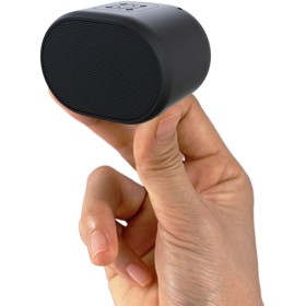 Eageroo Mini altavoz Bluetooth pequeño caja de música portátil TF tarjeta TF / 3,5 mm AUX, USB, negro