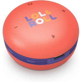 Energy Sistem Pop Kids Speaker (Tecnología inalámbrica Bluetooth 5.0, Music Share, Control de Volumen, 5 W) - Naranja