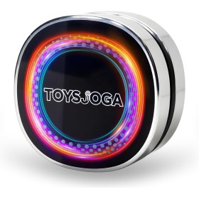 TOYSJOGA Mini Altavoz Bluetooth Pequeño de Conducción Ósea, Altavoz Inalámbrico con 16 Modos de Color Luz LED, Altavoz Portátil