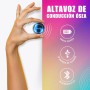 TOYSJOGA Mini Altavoz Bluetooth Pequeño de Conducción Ósea, Altavoz Inalámbrico con 16 Modos de Color Luz LED, Altavoz Portátil