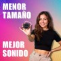 TOYSJOGA Mini Altavoz Bluetooth Pequeño de Conducción Ósea, Altavoz Inalámbrico con 16 Modos de Color Luz LED, Altavoz Portátil