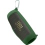co2CREA Funda de Silicona Protectora para JBL Charge 5 Altavoz inalámbrico portátil（Altavoz no Incluido）(Negro)