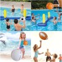 Gukasxi 4 pelotas de playa inflables de 40 cm, para piscina, playa o como decoración en diámetro