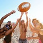 Gukasxi 4 pelotas de playa inflables de 40 cm, para piscina, playa o como decoración en diámetro
