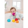 Infantino Textured Multi Ball - pelotas con texturas para la exploración sensorial y despertar su interés, a partir de los 6