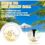 16 Pulgadas Pelota Hinchable Pelotas De Playa Pelota Hinchable para La Piscina Playa Bolas Inflables De La Playa De La del