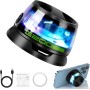 vsshe G200 Altavoz Bluetooth magnético, Altavoz Bluetooth portátil con luz de Color Multicolor RGB, Soporte para teléfono, para