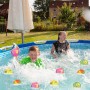 12 PCS Bolas de Felpa de Agua para Exteriores, Juego Bolas Agua, Pelotas De Agua Reutilizables, Bolas Reutilizables, para Niños