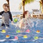 12 PCS Bolas de Felpa de Agua para Exteriores, Juego Bolas Agua, Pelotas De Agua Reutilizables, Bolas Reutilizables, para Niños