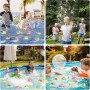 12 PCS Bolas de Felpa de Agua para Exteriores, Juego Bolas Agua, Pelotas De Agua Reutilizables, Bolas Reutilizables, para Niños