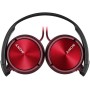 Sony MDR-ZX310APW - Auriculares de diadema cerrados (con micrófono, control remoto integrado), blanco