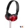 Sony MDR-ZX310APW - Auriculares de diadema cerrados (con micrófono, control remoto integrado), blanco