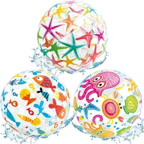 SUNSK Pelota de Playa Inflable Pelota de Piscina Niños Pelota de Playa Oceano Juguete para Verano Piscina Fiestas 3 Piezas
