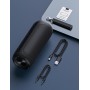 VOSFEEL 2025 Altavoz Bluetooth Inalámbrico Portátil, 30h Batería, Impermeable IPX7, Luces al Ritmo, Estéreo, Llamadas Manos