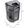 JBL IRX108BT Altavoz PA portátil de 8 pulgadas con conectividad Bluetooth