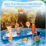 Riisoyu Pelota de Playa, 6 Pelota de Playa Inflable de 30 cm Pelotas de Playa Inflable de Colores para La Piscina Fiestas de