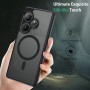DUEDUE Funda para Realme 12, Funda Magnética para Realme 12 5G 6,72 Pulgadas [Compatible con mag-Safe] Caso Carga Inalámbrica