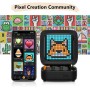 Divoom Ditoo Altavoz Bluetooth Portátil con Pantalla De Píxeles Retro, Control De App De Teléfono Inteligente/Teclado Mecánico