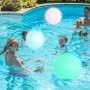 mizikuu Luz de Bañera, Pelota Gigante Hinchable LED IP68 Impermeable Luz Flotante Piscina Juguetes Inflables de Bola de Playa