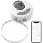 Cinta Métrica Inteligente con Aplicación, Cintas Métricas Bluetooth RENPHO para Medir el Cuerpo, Fitness, Retractable, Mide la
