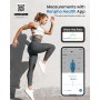 Cinta Métrica Inteligente con Aplicación, Cintas Métricas Bluetooth RENPHO para Medir el Cuerpo, Fitness, Retractable, Mide la
