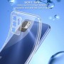 Phoona Funda para OPPO Realme 8/Realme 8 Pro 4G Carcasa con 2 Piezas Cristal Templado,Transparente Silicona TPU Protección Funda