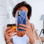 Phoona Funda para OPPO Realme 8/Realme 8 Pro 4G Carcasa con 2 Piezas Cristal Templado,Transparente Silicona TPU Protección Funda