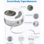 Cinta Métrica Inteligente con Aplicación, Cintas Métricas Bluetooth RENPHO para Medir el Cuerpo, Fitness, Retractable, Mide la
