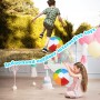 TSHAOUN 3 Pcs Bolas de Playa,Pelota de Playa,Pelota Hinchable Juguetes inflables Pelota,Bolas de flotación para Actividades al