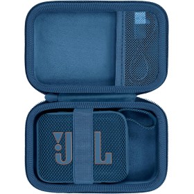 co2CREA Duro Viajar Caja Estuche Funda para JBL GO 4 / JBL GO 3 / Go 3 Eco Altavoz inalámbrico portátil con Bluetooth（Funda