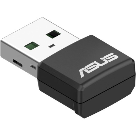 ASUS USB-AX56 Adaptador Wi-Fi AX1800 USB de doble banda, color negro
