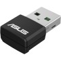 ASUS USB-AX56 Adaptador Wi-Fi AX1800 USB de doble banda, color negro