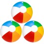 MIVAIUN 3 Pack Inflatable Beach Balls,Pelota Hinchable Juguetes inflables Pelota,30 cm Pelota Hinchable Paneles Colores Pelota