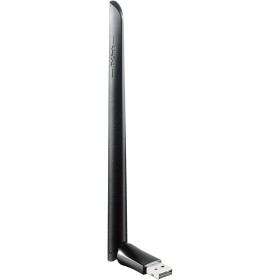 D-Link DWA-172 - Adaptador USB de Red WiFi (AC600, USB 2.0, Antena Externa de Alta Ganancia, Compatible Windows, Mac OS, botón