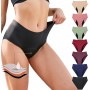 riou Bikini Menstrual Mujer Baño Traje de Baño Reductores Braguita de Color Sólido Deportivo Verano Menstrual Arena Surf Bañador
