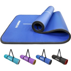 PROIRON Esterilla Yoga Gruesa 10/15mm, Antideslizante Colchoneta Deporte Fitness, Yoga Mat para Pilates Ejercicios Fitness