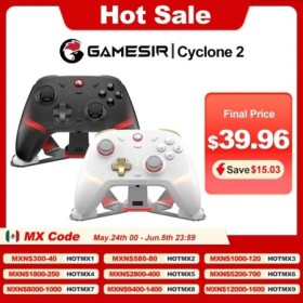 Gamesir-Mando Cyclone 2 para Nintendo Switch, Gamepad inalámbrico para