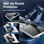 Coiwxmoi 2 Piezas Protector de Pantalla para Realme GT 6/Realme GT 6T 5G con 2 Protectora Lente Cámara, Cristal Templado