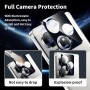 Coiwxmoi 2 Piezas Protector de Pantalla para Realme GT 6/Realme GT 6T 5G con 2 Protectora Lente Cámara, Cristal Templado