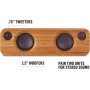 Marley Get Together Mini Altavoz Pórtatil con Bluetooth, Entrada Auxiliar, 10 hs de Batería, Subwoofers de 2,5. Fabricado con