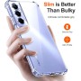 ivoler 3 in 1 Funda para Realme C65 con 2 Piezas Cristal Templado, Transparente Carcasa Protectora Antigolpes Case, Suave TPU