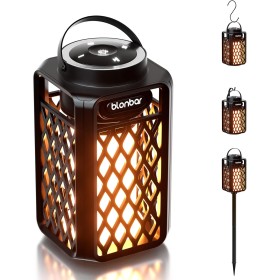 blonbar Altavoz Bluetooth Inalambrico Exterior Altavoces, IP65 Impermeable, 10W Altavoces Portatil Bluetooth Speaker con Luce de