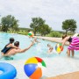 PEAKTOP 4PCS Color Pelotas De Agua, 50CM Pelotas De Playa Hinchable（33cm Cuando se infla）, Verano Juguetes De Pelota De Playa,
