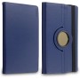 ebestStar - Funda para Realme Pad 10.4 (2021), Carcasa Capa Giratoria, 360 Protectora, Cuero PU Soporte, Azul Oscuro + Cristal