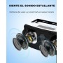 Inwa Altavoz Bluetooth Pared, IPX5, Sincronización de 100 Altavoces, Conexión Teléfono Móvil, Echo Dot, Adecuado para